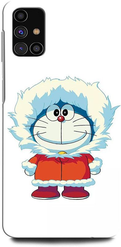 GRAFIQE Back Cover for SAMSUNG GALAXY M31S DORAEMON, NOBITA, CARTOON, FUNNY, CUTE, DORAEMON, DOREMON  (Multicolor, Shock Proof, Pack of: 1)