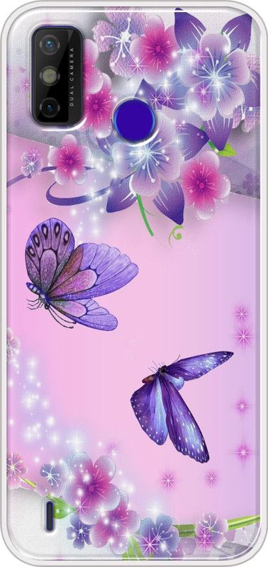 Coolcase Back Cover for Tecno Spark 6 Go  (Multicolor, Grip Case, Silicon)