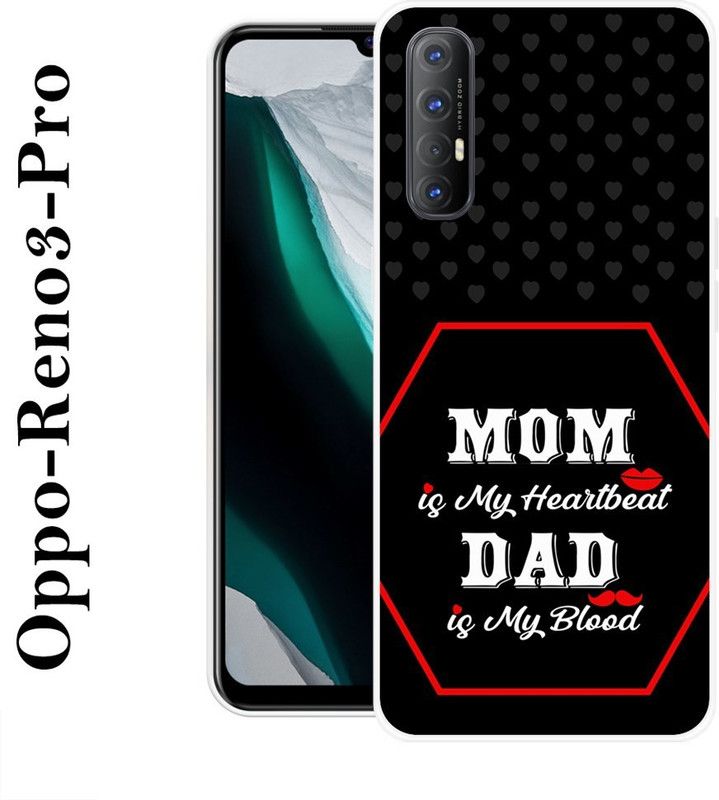 KUDI Back Cover for Oppo Reno3 Pro  (Multicolor, Grip Case, Silicon)