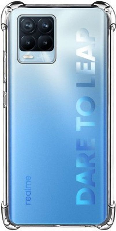 LIKEDESIGN Back Cover for REALME 8 Pro  (Transparent, Silicon, Pack of: 1)