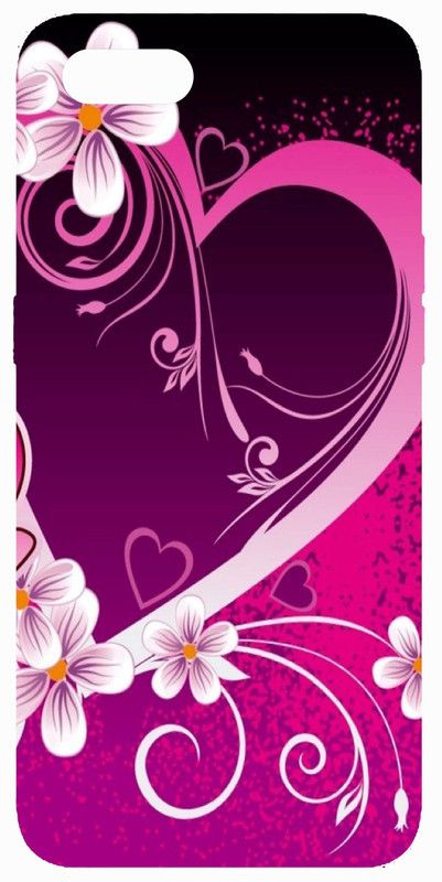 PrintKing Back Cover for Realme C2(Love Symbols, Heart, Designer, Grip Case)  (Multicolor, Waterproof, Silicon, Pack of: 1)