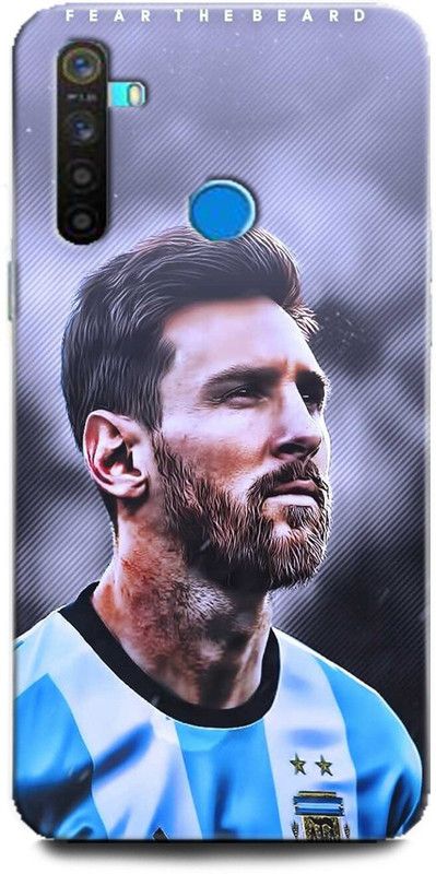 GRAFIQE Back Cover for Realme 5/ Messi, Lione Messi, Football, Messi 10, Barcelona  (Multicolor, Shock Proof)
