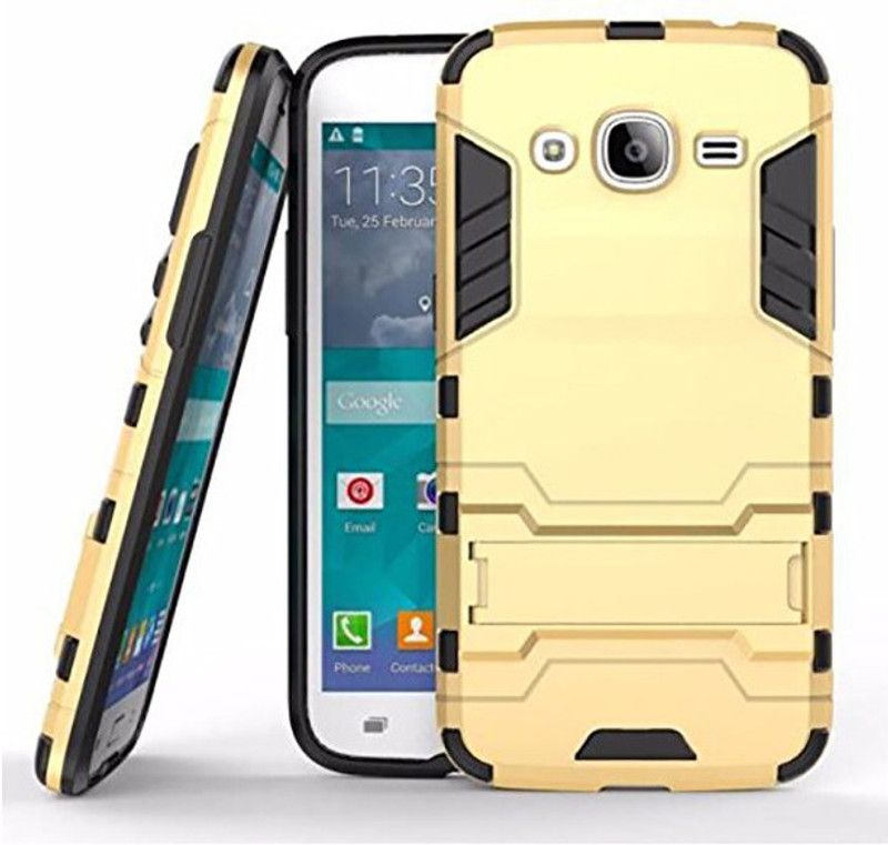 AmericHome Back Cover for Samsung galaxy SM-J210 (2016 Edition)  (Gold, Pack of: 1)