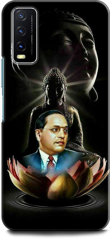 Dronk Back Cover for Vivo Y20, V2029 BABA, SAHEB, DR, BHIMRAV, AMBEDKARJI  (Multicolor, Dual Protection, Pack of: 1)
