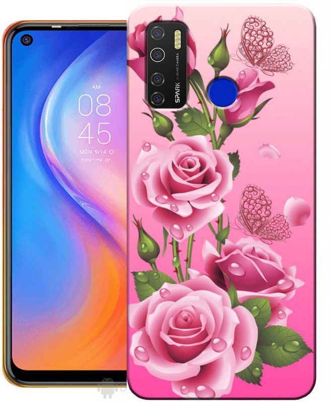 Amstyle Back Cover for Tecno Spark 5 Pro back cover / Tecno Spark 5 Pro Designer/mobile back cover  (Multicolor, Anti-radiation, Silicon, Pack of: 1)