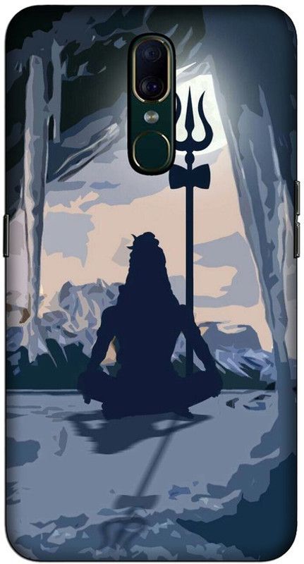 CROKIAN Back Cover for Oppo F11 Mahadev Back Cover  (Multicolor, Hard Case, Pack of: 1)