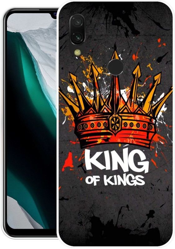 NEVYZAP Back Cover for Redmi Y3, Redmi 7  (Multicolor, Grip Case, Silicon, Pack of: 1)