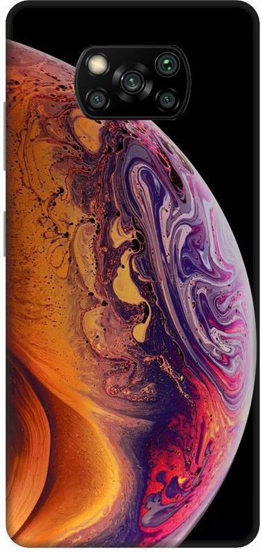 BYXIS Back Cover for Poco X3 Pro iphone flower,neon,flowers, roses, floral, tropical, natural  (Multicolor, Shock Proof, Pack of: 1)