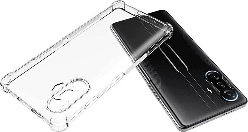 BRENZZ Back Cover for Xiaomi Poco F3 GT, Poco F3 GT  (Transparent, Shock Proof, Silicon, Pack of: 1)