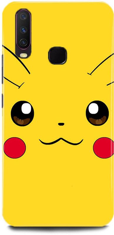 MP ARIES MOBILE COVER Back Cover for Vivo Y15, vivo 1901,Pikachu,Art,Cartoon,Yellow,pokemon,yellow,pokemon,girls,back,cover,   (Multicolor, Hard Case, Pack of: 1)