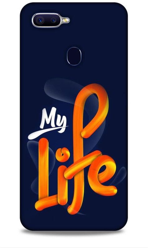 Lucent Crafts Back Cover for OPPO F9 Pro  (Blue, 3D Case, Pack of: 1)