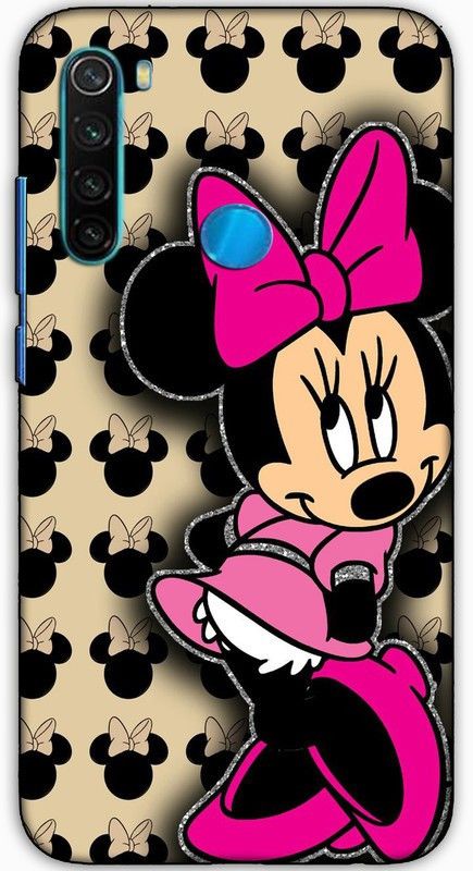 artocus Back Cover for Redmi Note 8, Redmi Note 8 Mickey mouse Printed Back Cover  (Multicolor, Hard Case, Pack of: 1)