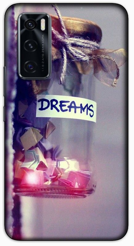 CROKIAN Back Cover for ViVO V20 SE Dreams glas Back Cover  (Multicolor, Hard Case, Pack of: 1)