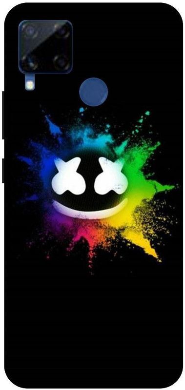 UMPRINT Back Cover for Realme C15 Awesome Marshmellow Dj Player Printed Back Cover  (Multicolor, Hard Case)