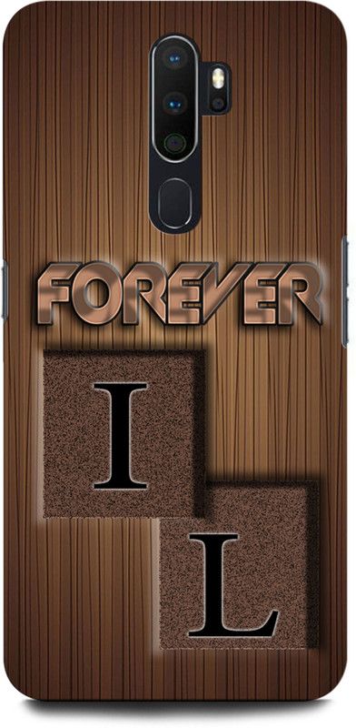 INTELLIZE Back Cover for OPPO A5 2020 IL, I LOVE L, L LOVE I, I LETTER, L LETTER, IL NAME  (Multicolor, Hard Case, Pack of: 1)