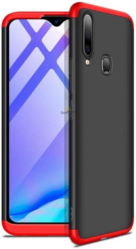 CaseTOcase Back Cover for Vivo U20  (Red, Hard Case)