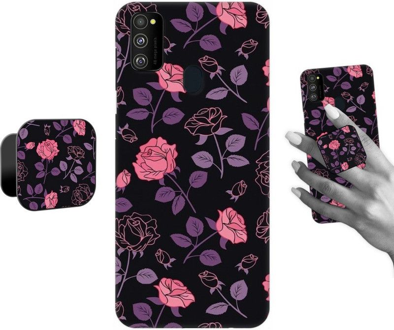 COBIERTAS Back Cover for Samsung Galaxy M21  (Multicolor, Cases with Holder)