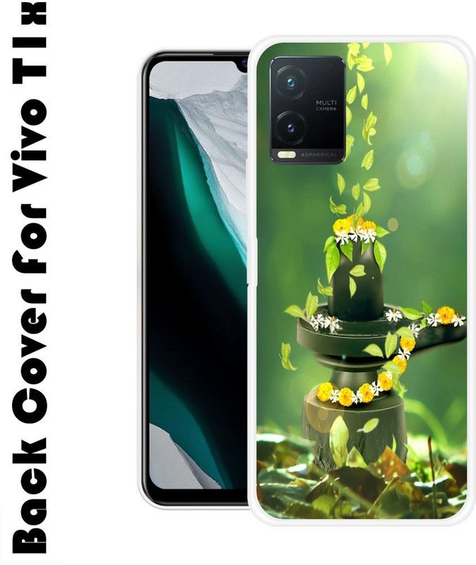 LOVETHINK Back Cover for Vivo T1x  (Green, Silicon, Pack of: 1)