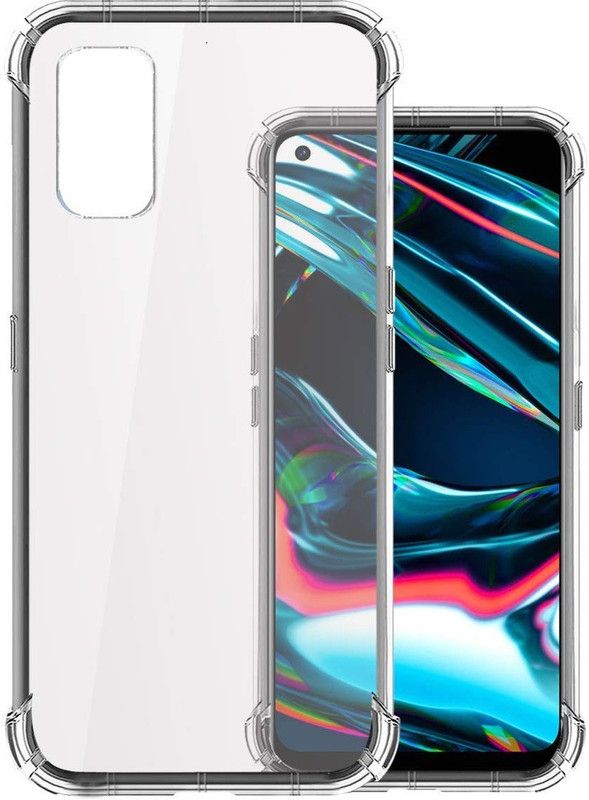 HY Back Cover for Realme 7i, (Premium Bumper Transparent Case)  (Transparent, Pack of: 1)