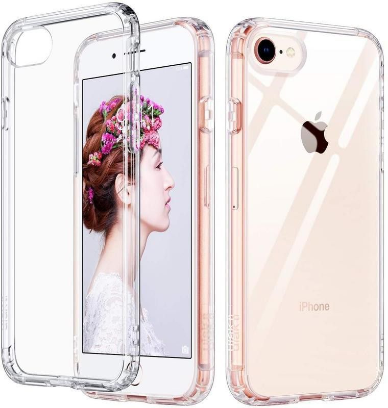 Vaku Luxos Back Cover for Apple iPhone 7 / iPhone 8 Bayer Series Anti Yellow Transparent Case  (Transparent, Shock Proof, Pack of: 1)