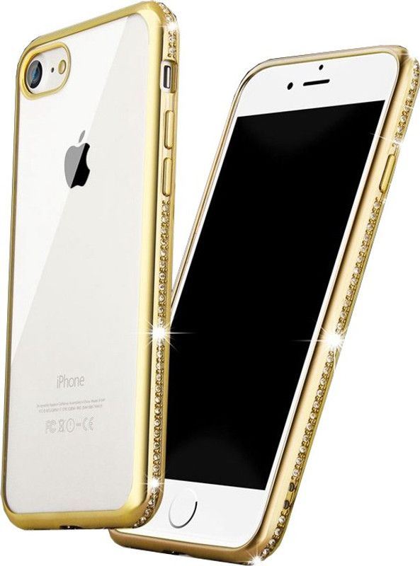 Kapa Back Cover for Apple iPhone 7, Apple iPhone 8  (Gold, Pack of: 1)