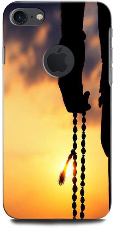 ORBIQE Back Cover for Apple iPhone 7  (Yellow, Black, Hard Case, Pack of: 1)