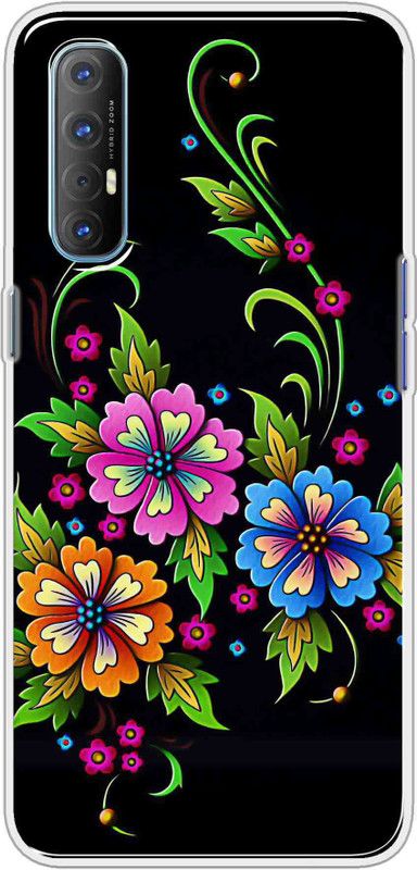 Case Club Back Cover for OPPO Reno4 Pro  (Multicolor, Grip Case, Silicon, Pack of: 1)