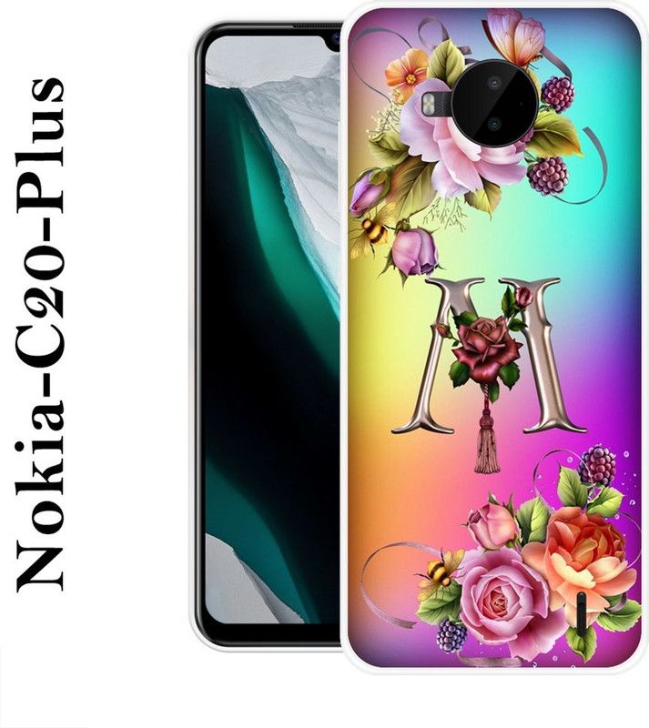 SHIVKUDI Back Cover for Nokia C20 Plus  (Multicolor, Grip Case, Silicon)