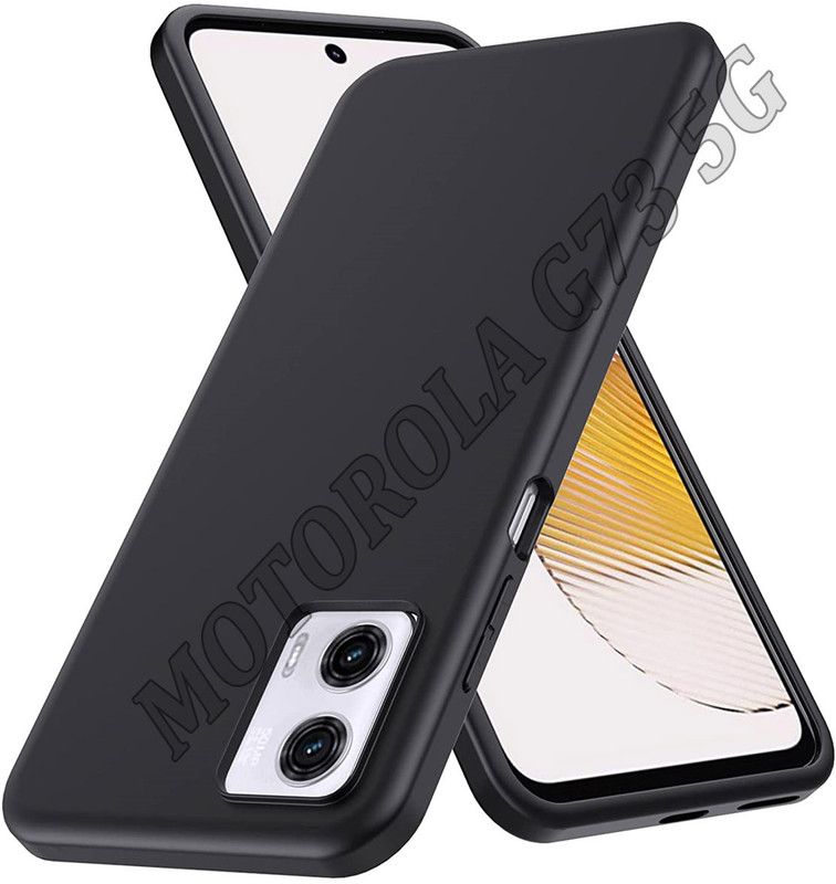SNMART Back Cover for MOTOROLA G73 5G, Motorola G73 5G, CND  (Black, Shock Proof, Pack of: 1)