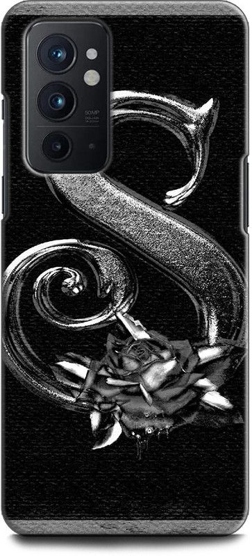 WallCraft Back Cover for OnePlus 9RT 5G S, S LETTER, S NAME, S ALPHABET, DESIGN  (Multicolor, Dual Protection, Pack of: 1)