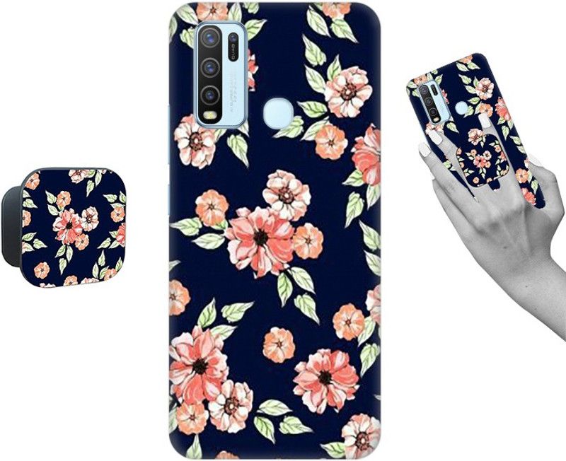 Coberta® Back Cover for Vivo Y50  (Multicolor, Cases with Holder, Pack of: 1)