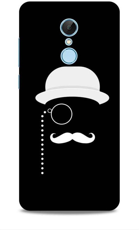 Keviv Back Cover for Mi Redmi 5  (Black, 3D Case, Pack of: 1)