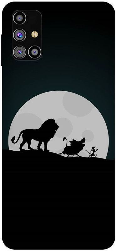 URCHIN Back Cover for Samsung M30s lion king, disney movie, disney, timon pumba, lion king, cartoon  (Multicolor, Shock Proof, Pack of: 1)
