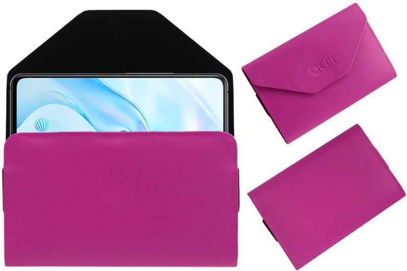 ACM Pouch for Vivo X30  (Pink, Cases with Holder, Pack of: 1)