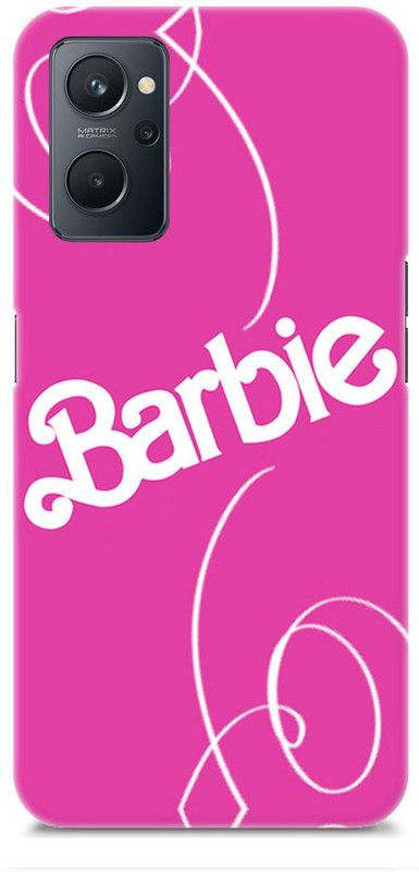 Mast Kalandar Back Cover for realme 9i  (Pink, White, Hard Case)
