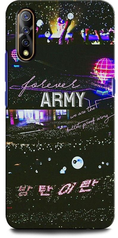GRAFIQE Back Cover for Vivo S1 BTS X ARMYJUNGSHOOK, KOREAN, HEARTBEAT, BTS, BEAT  (Multicolor, Shock Proof, Pack of: 1)
