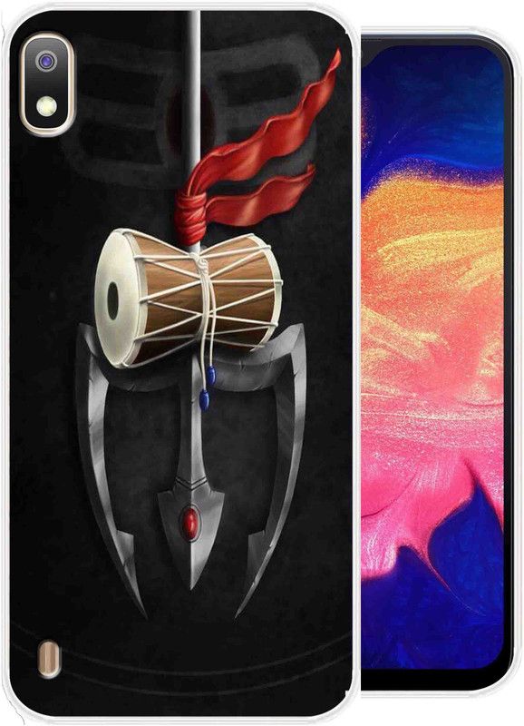 SuperQueen Back Cover for Samsung A10  (Black, Brown, Flexible, Silicon, Pack of: 1)