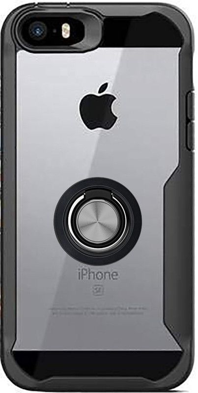 Lilliput Back Cover for Apple iPhone 5, Apple iPhone 5S  (Black, Dual Protection, Pack of: 1)