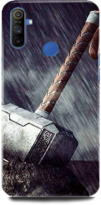 Dimora Back Cover for Realme Narzo 20A, Thor,Hammer,Avenger,Marvel,Superhero,Comic,avengers,end,game,  (Multicolor, Hard Case, Pack of: 1)
