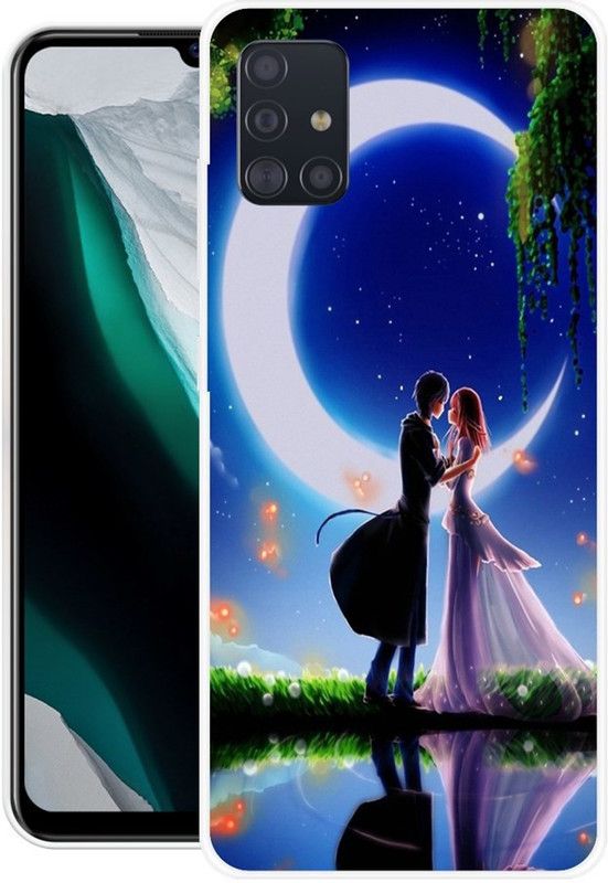 MUSKAY Back Cover for Samsung Galaxy A51  (Multicolor, Grip Case, Silicon, Pack of: 1)