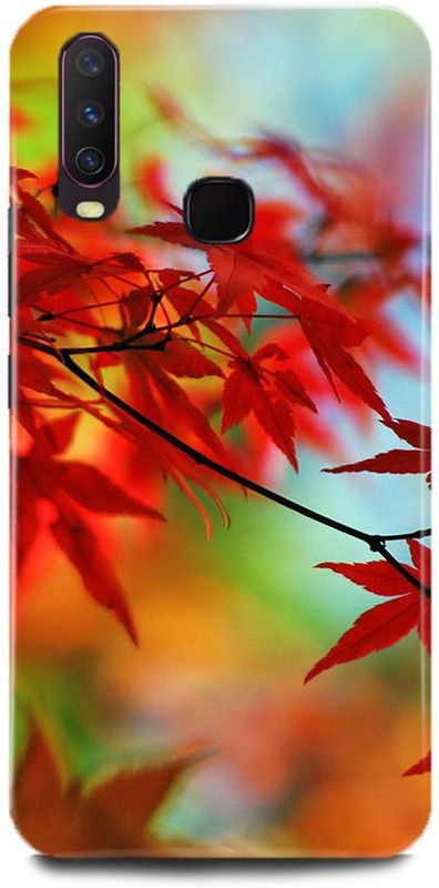 play fast Back Cover for Vivo Y15/1901 FLOWERS PRINTED  (Multicolor, Hard Case, Pack of: 1)