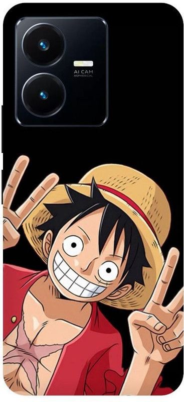 Vinsmoke Back Cover for Vivo Y35 Luffy-Anime-One-Piece-Cartoon-Funny-14243  (Multicolor, Shock Proof, Pack of: 1)