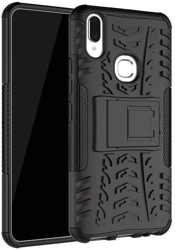 Casewilla Back Cover for Vivo V9  (Black, Pack of: 1)