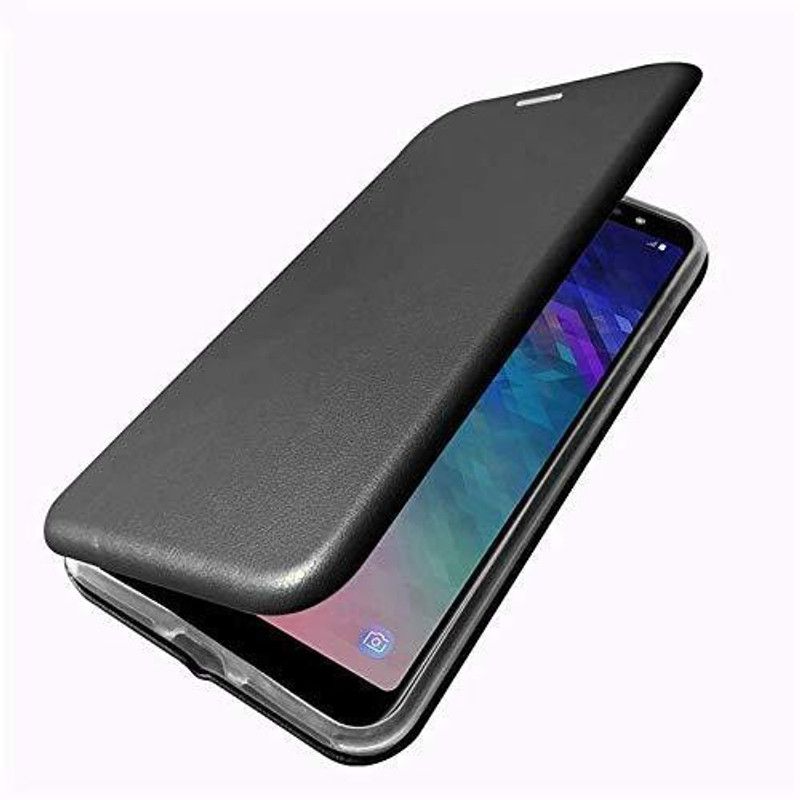 Elica Flip Cover for Samsung Galaxy A72  (Black, Shock Proof, Pack of: 1)