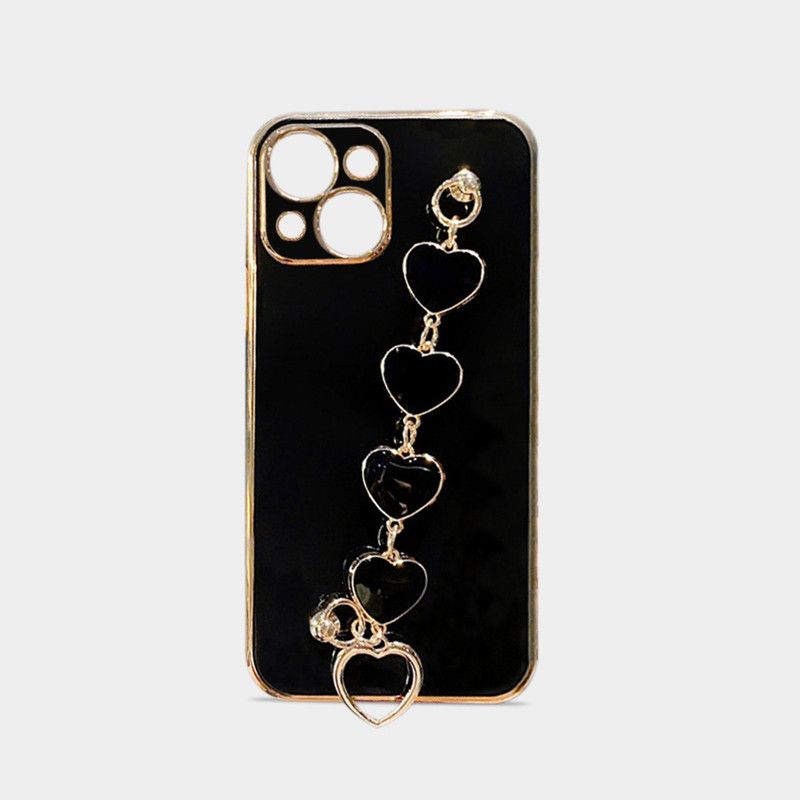 Rati International Back Cover for iPhone 13  (Black, Waterproof, Silicon, Pack of: 1)