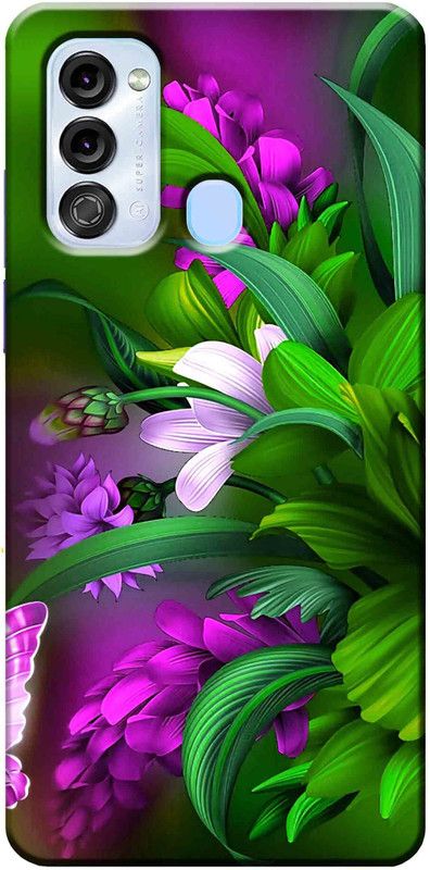 Auqueno Back Cover for Itel Vision 3 2597  (Multicolor, Dual Protection, Silicon, Pack of: 1)
