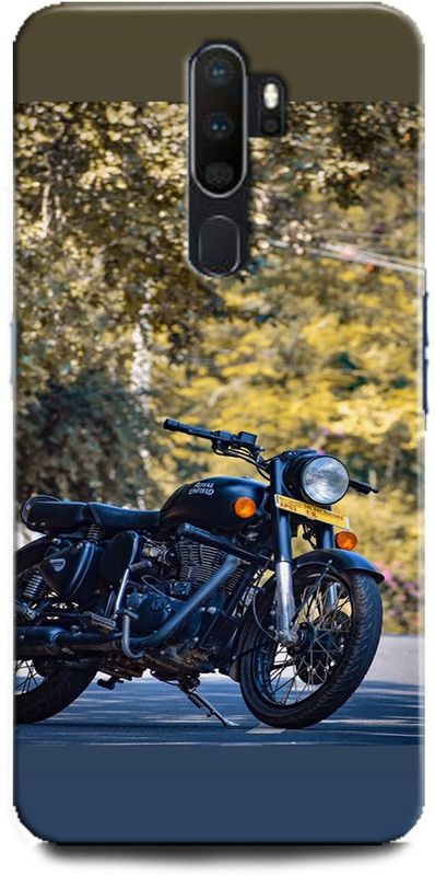 Afterglow Back Cover for OPPO A5 2020 ROYAL ENFIELD, BIKE, MOTORCYCLE, MOTORBIKE  (Multicolor, Shock Proof, Pack of: 1)