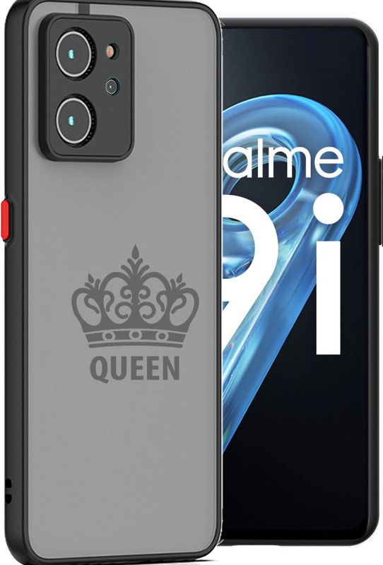 ASMANTIC Back Cover for REALME 9i  (Multicolor, Matte Finish, Pack of: 1)