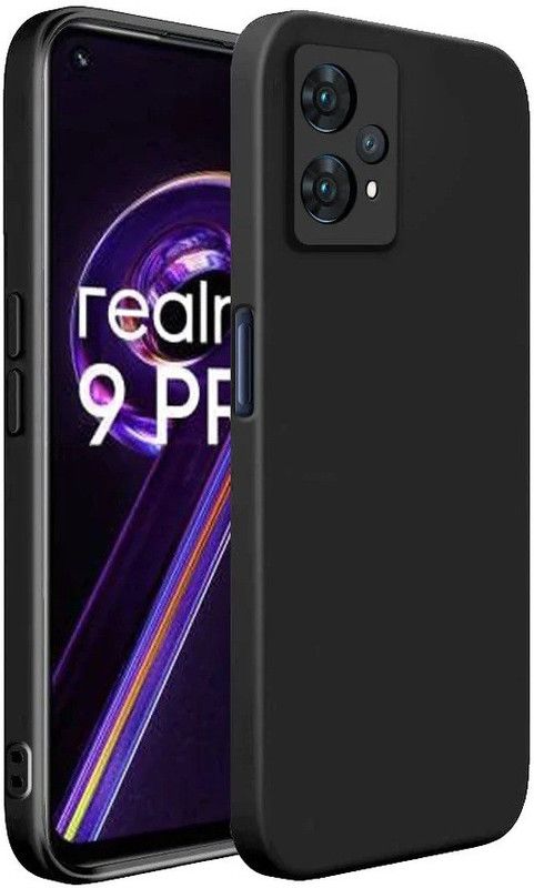 Casehub Bumper Case for Realme 9 Pro 5G, Realme 9 Pro  (Black, Camera Bump Protector)