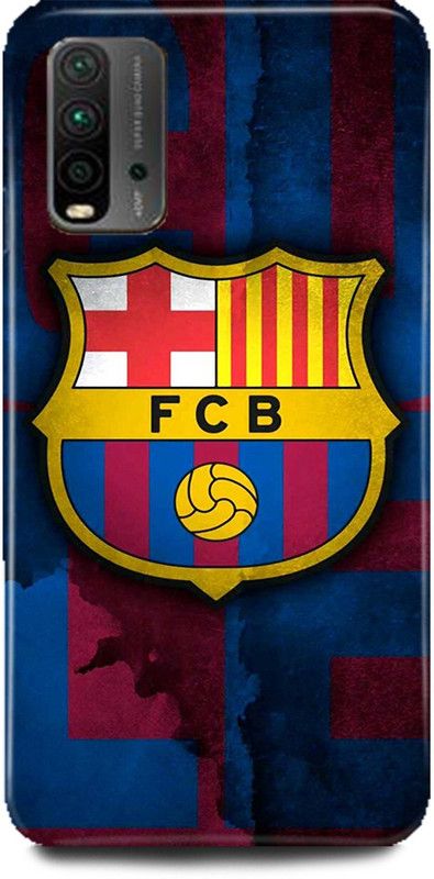 MP ARIES MOBILE COVER Back Cover for POCO M3, MZB087CIN, fcb barcelona symbol Barcelona Emblem Football FCB Sports Comic  (Multicolor, Hard Case, Pack of: 1)
